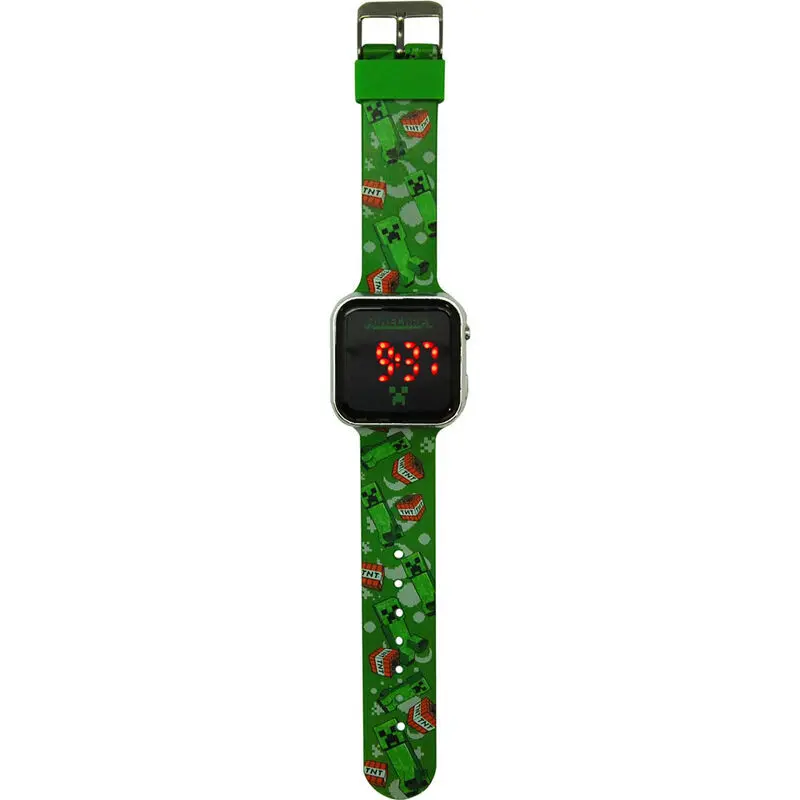 Led-Uhr Educa Borras Minecraft