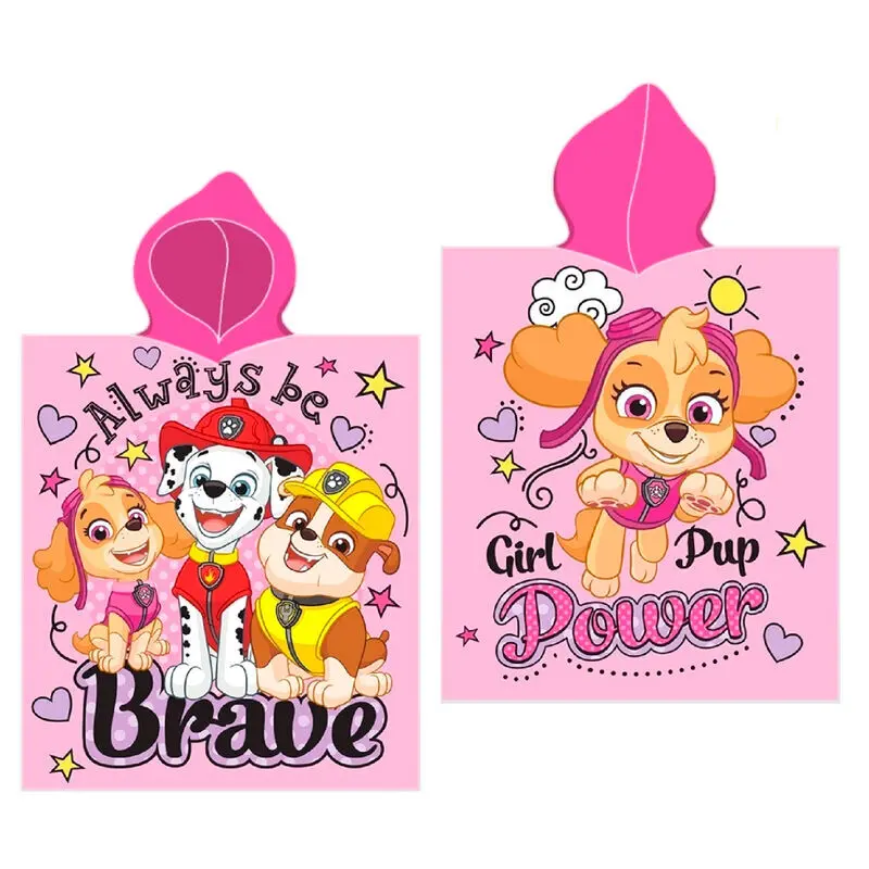 Poncho aus Baumwolle Educa Borras Paw Patrol