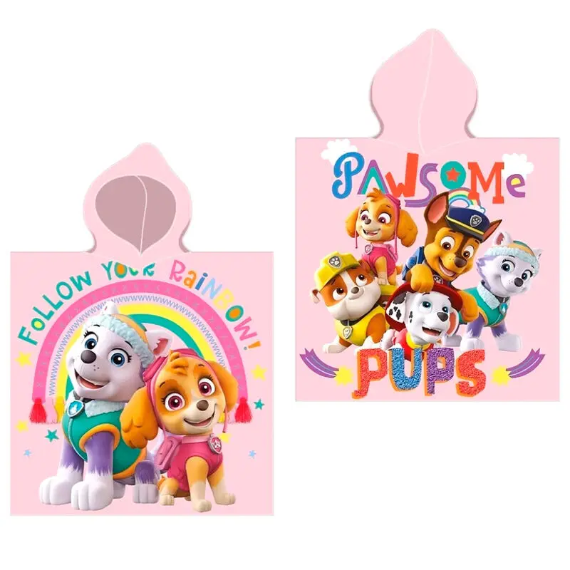 Poncho aus Baumwolle Educa Borras Paw Patrol