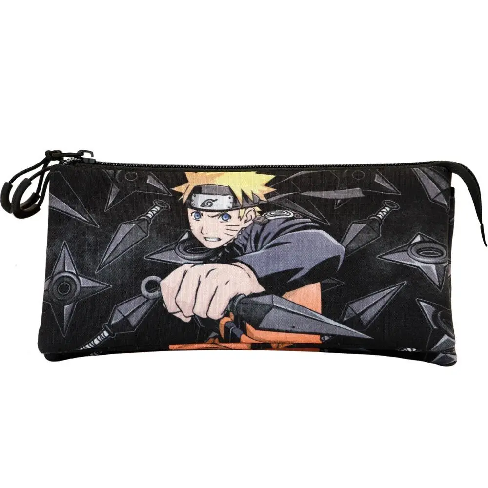 Trousse triple enfant Educa Borras Naruto Shippuden Uzumaki