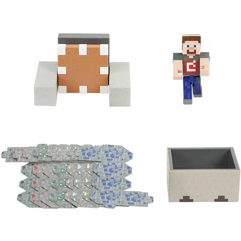 Figurine Educa Borras Minecraft Explosive Wagon Steve