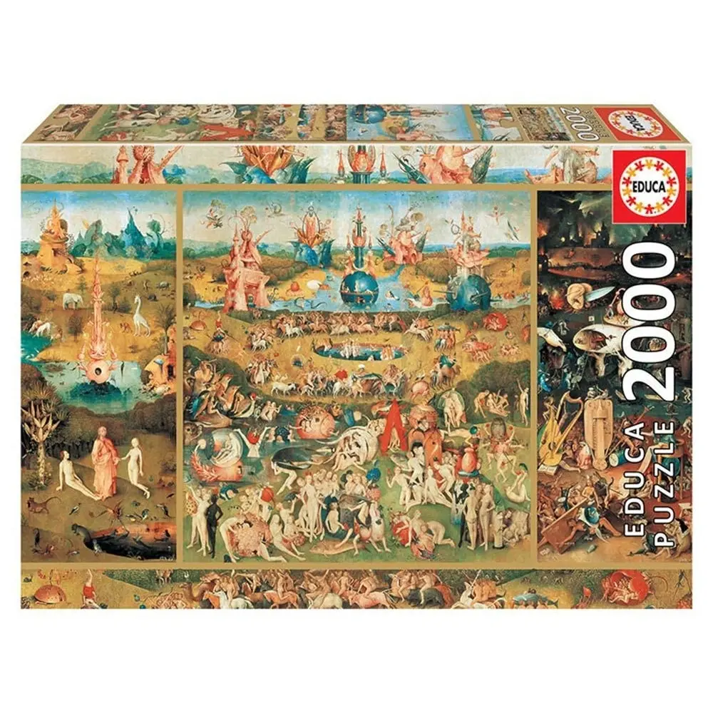 Educa Borrás Educa Borrás Puzzle 2000 Piezas El jardín de las delicias (18505)