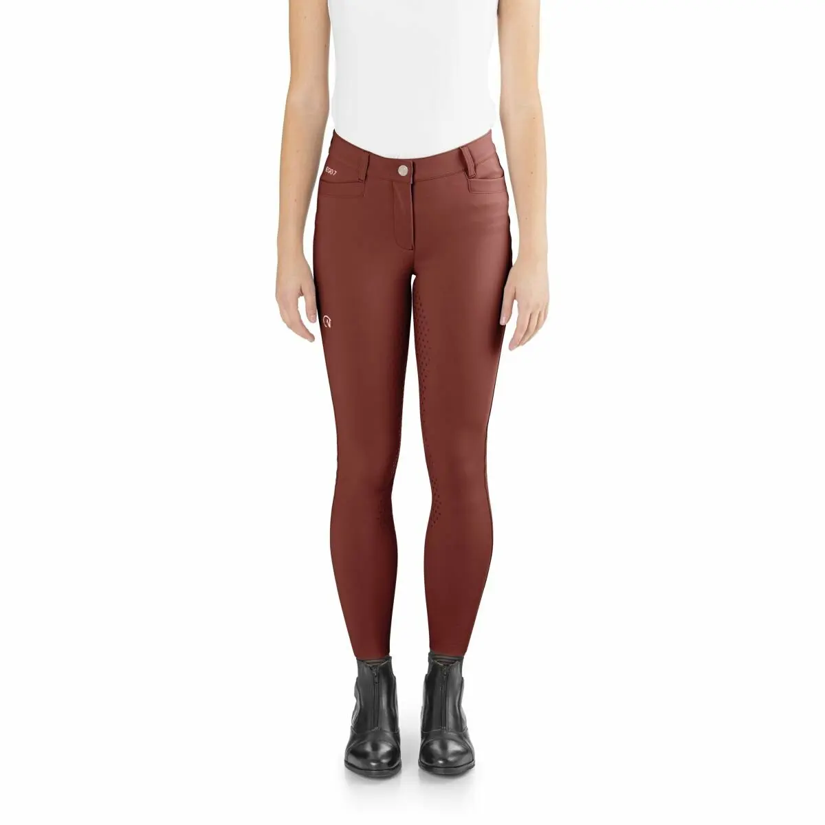 Pantaloni da equitazione full grip da donna Ego 7 Jumping EJ Breech