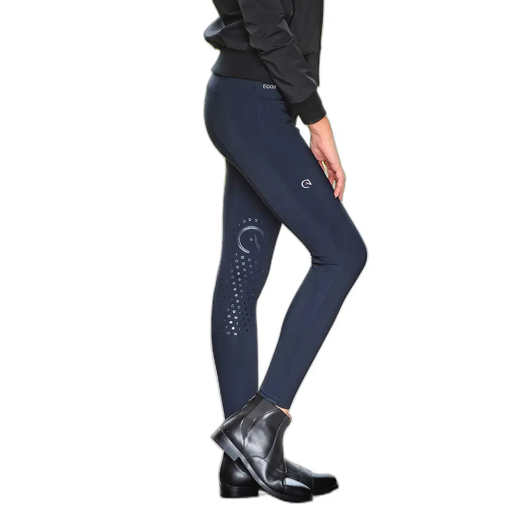 Pantaloni da equitazione da donna a media aderenza Ego 7 VB