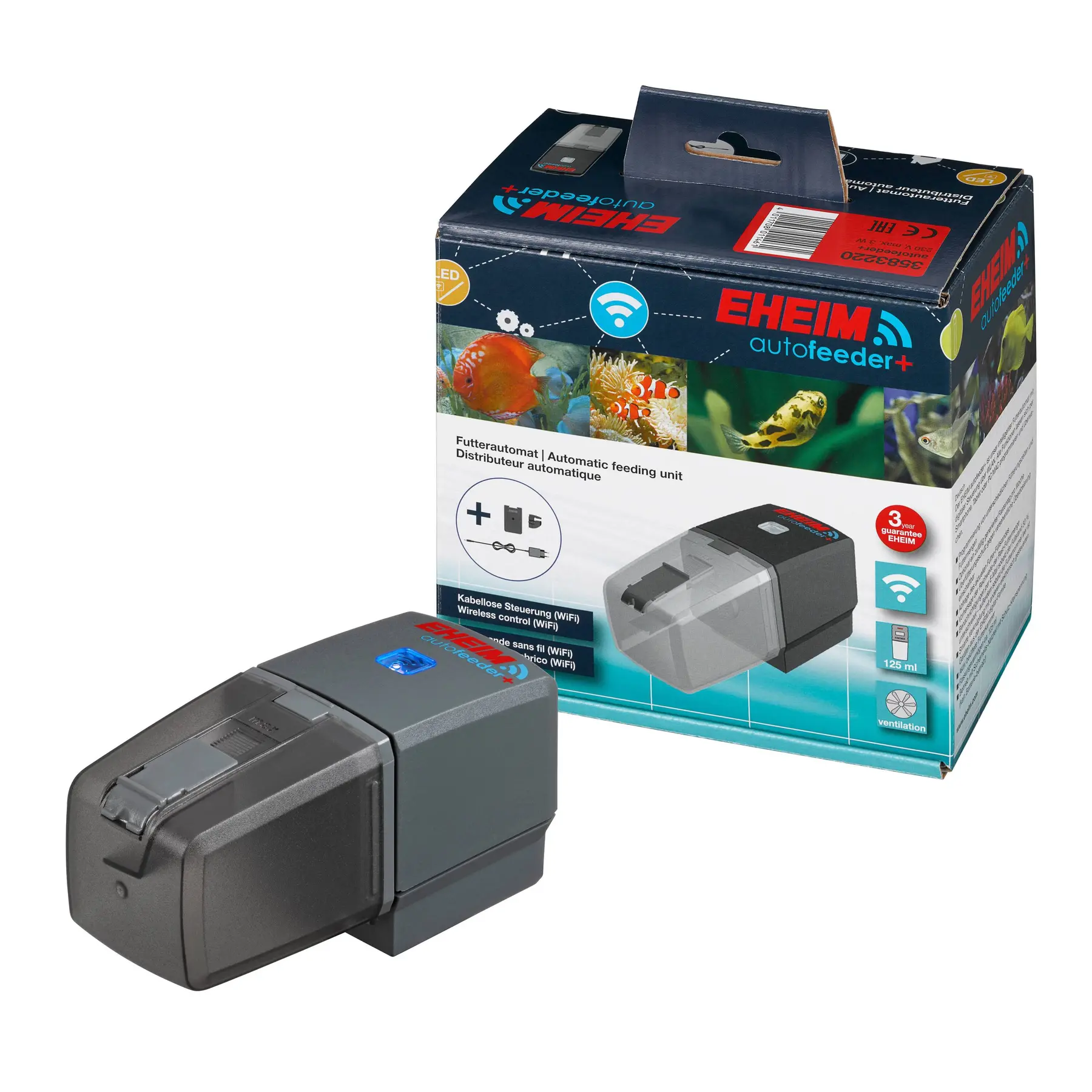 Eheim Versilbert Autofeeder Automatischer Fischfutterspender Silber - Image 4