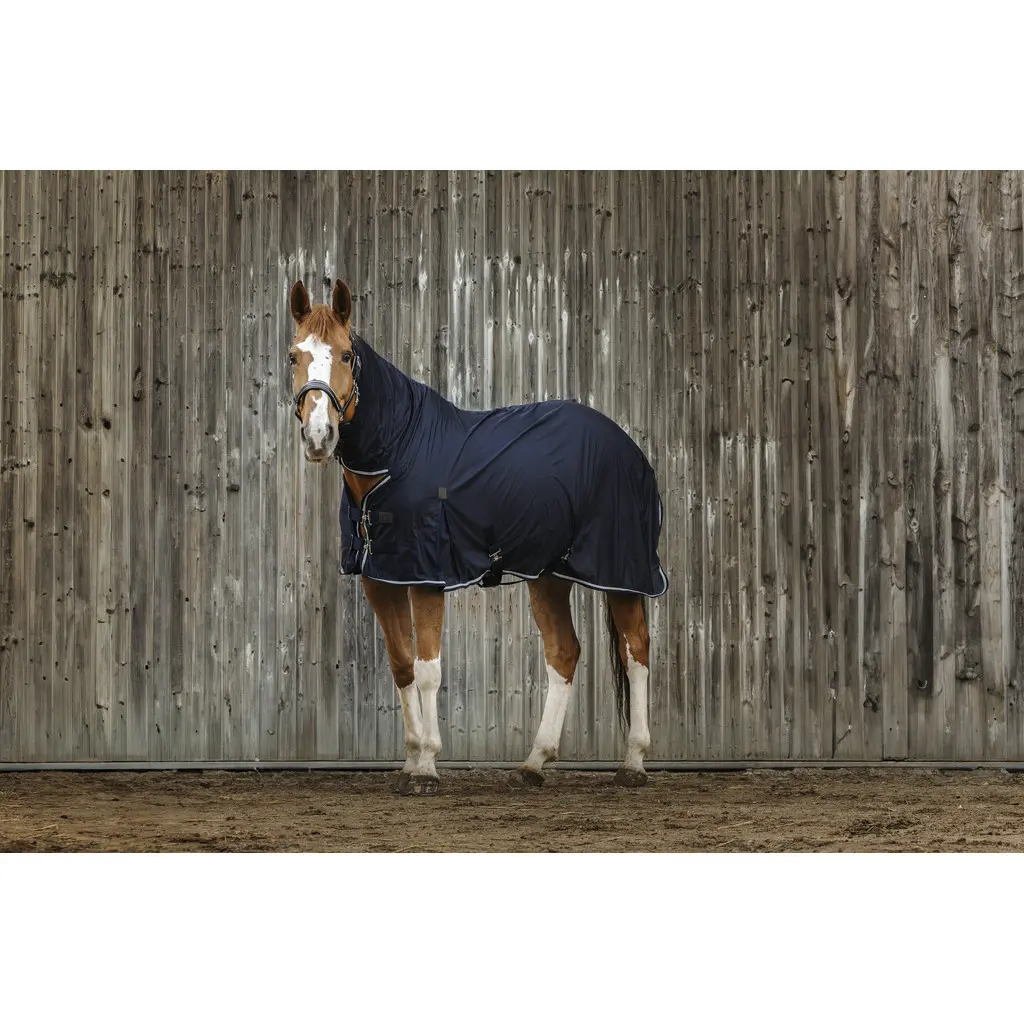 Equithème Bleu Chemise Séchante Pour Cheval Combo
