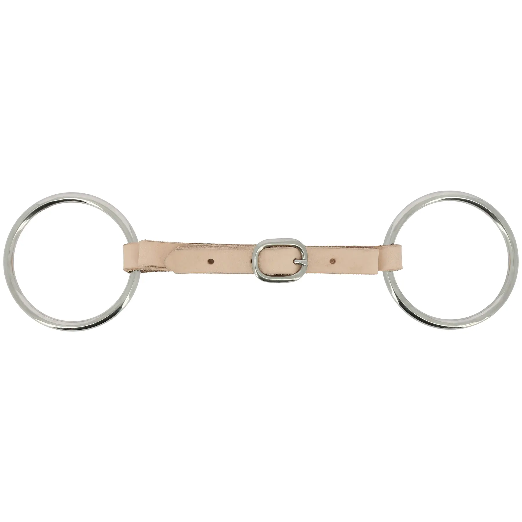 Bocca in cuoio con catena per cavallo Feeling