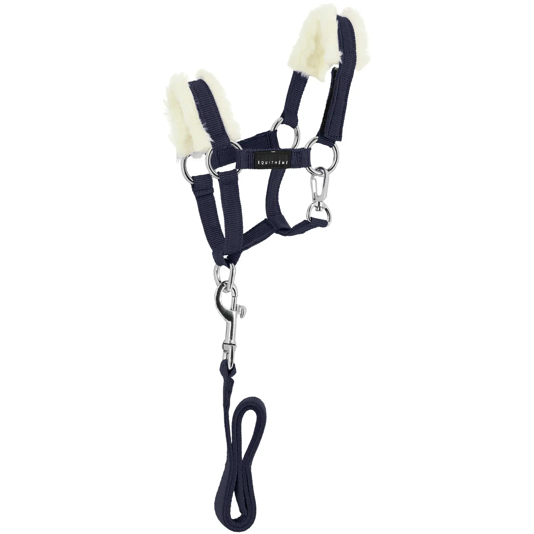 Set aus Halfter und Longiergurt für Pferde Equithème Pony Academy