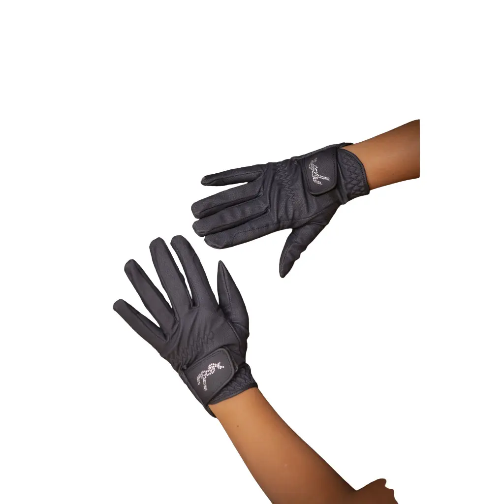 Riding gloves for children Eden By Penelope Prisma Strass