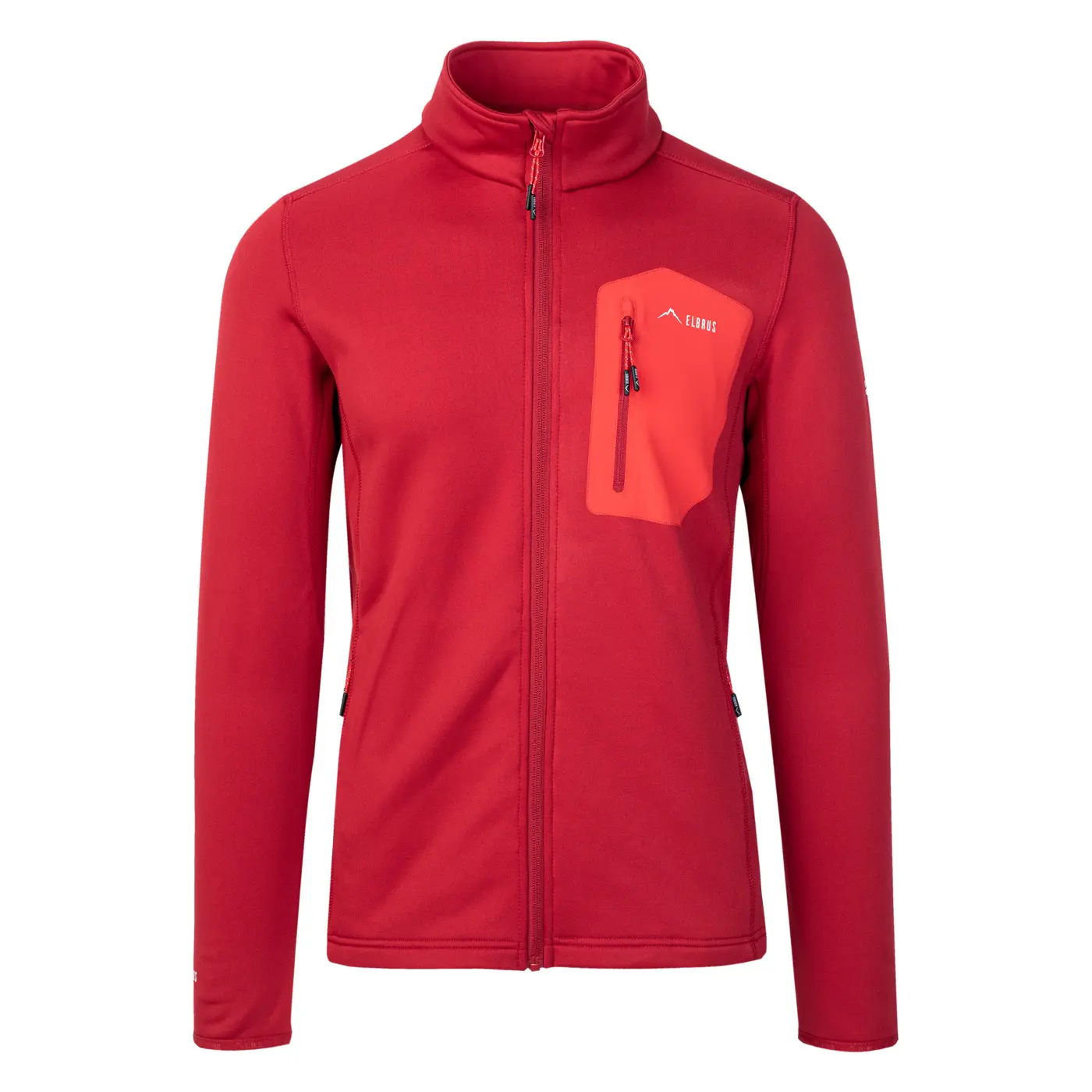 Elbrus Rot Jacke Nomi Polartec