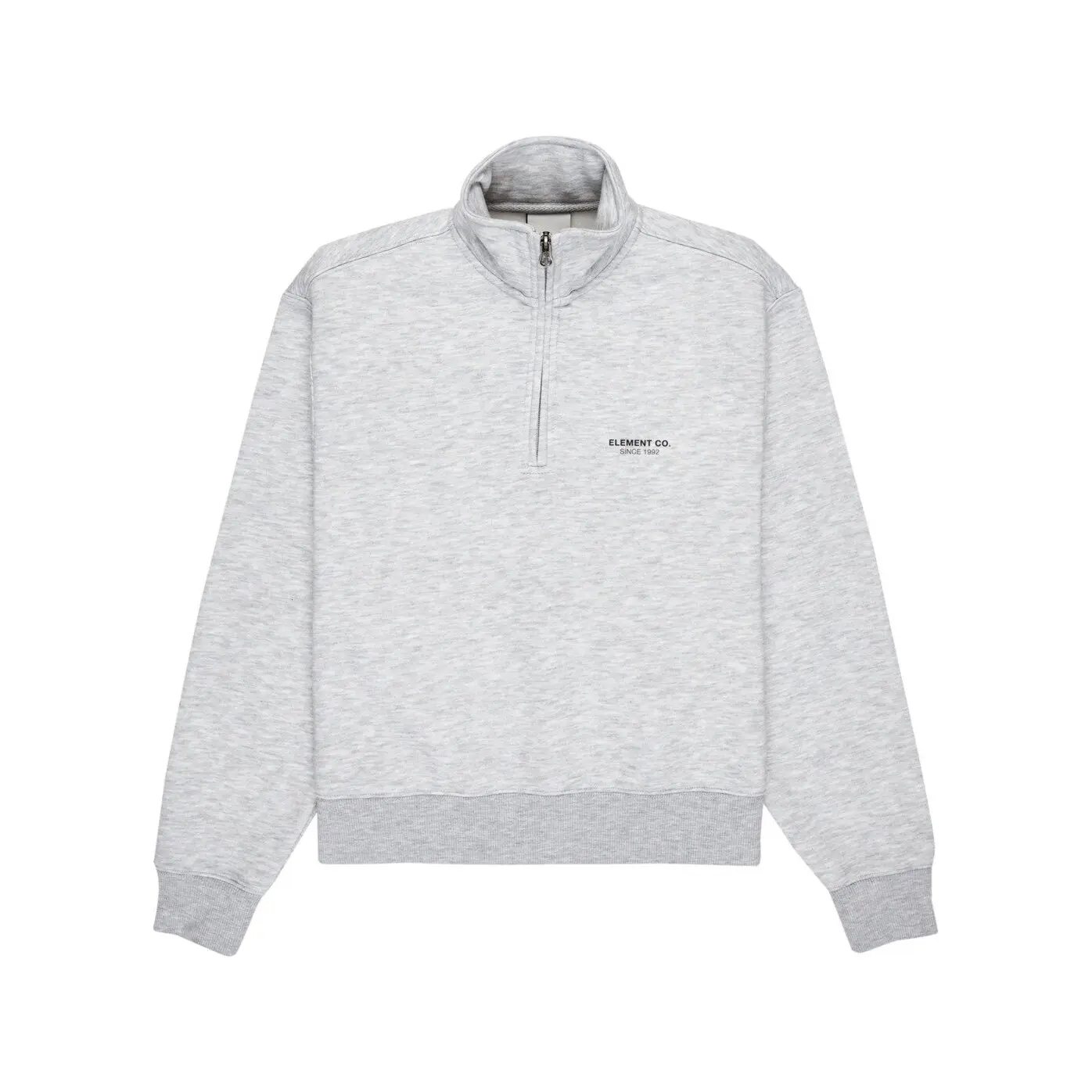 Felpa con collo zip donna Element