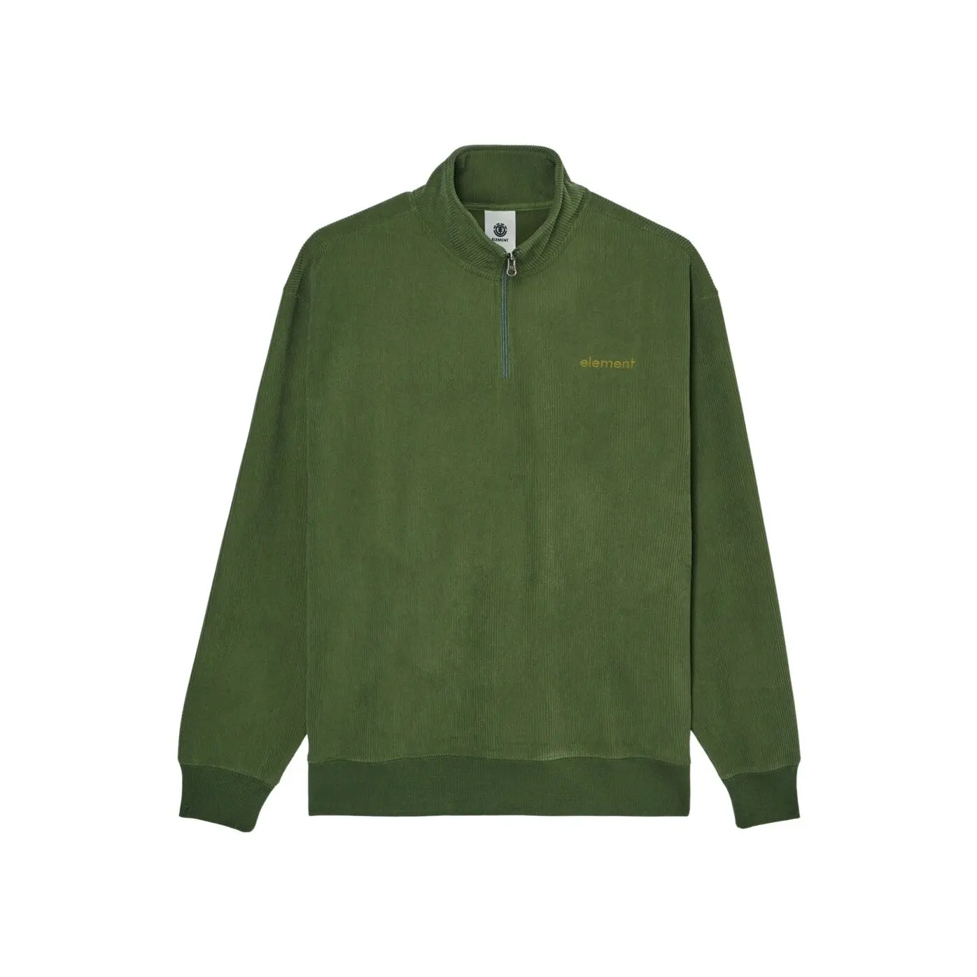 Pullover 1/2 Reißverschluss Element Lowcase Corduroy