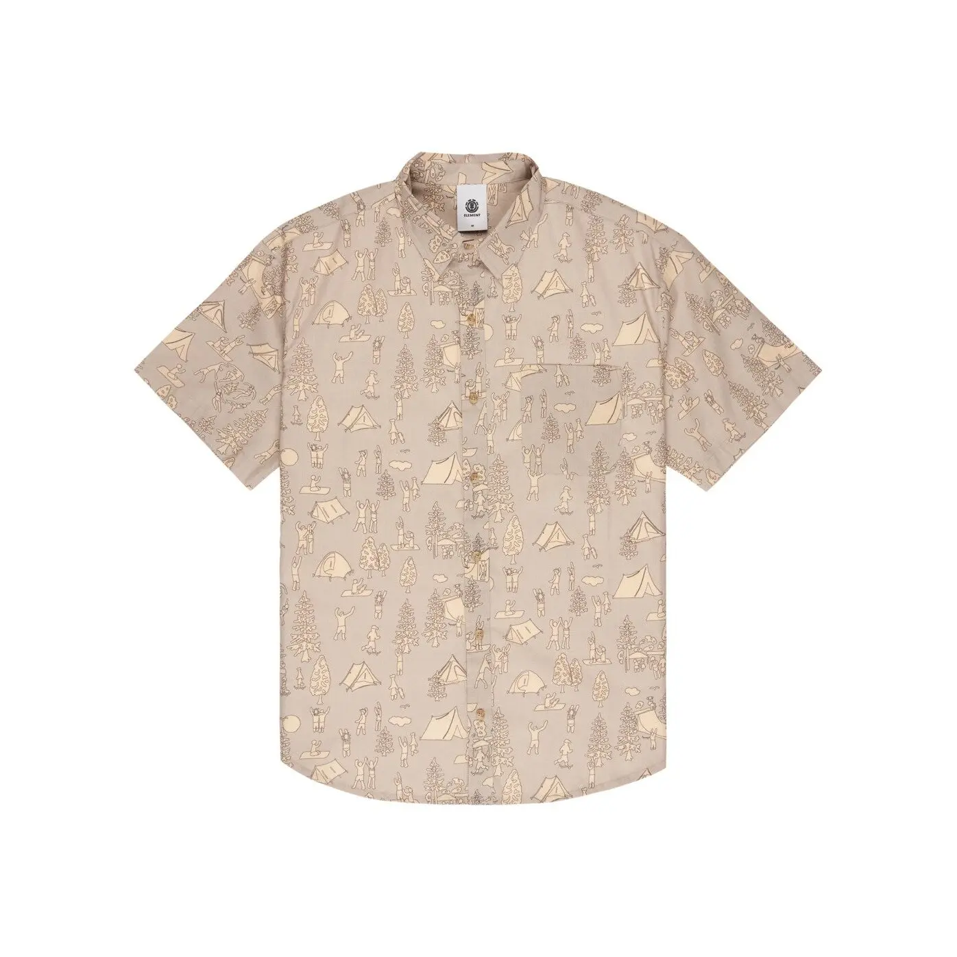 Camicia Element Regular Classic Printed