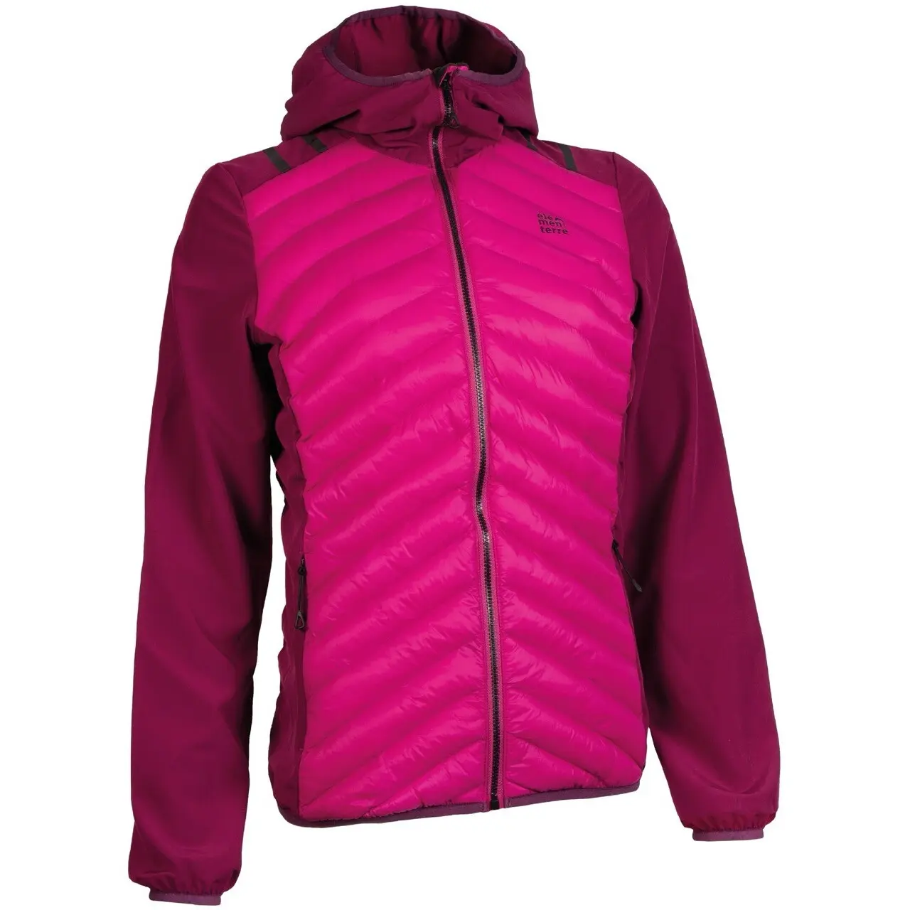 Damen gesteppte Wanderjacke Élémenterre Anexo