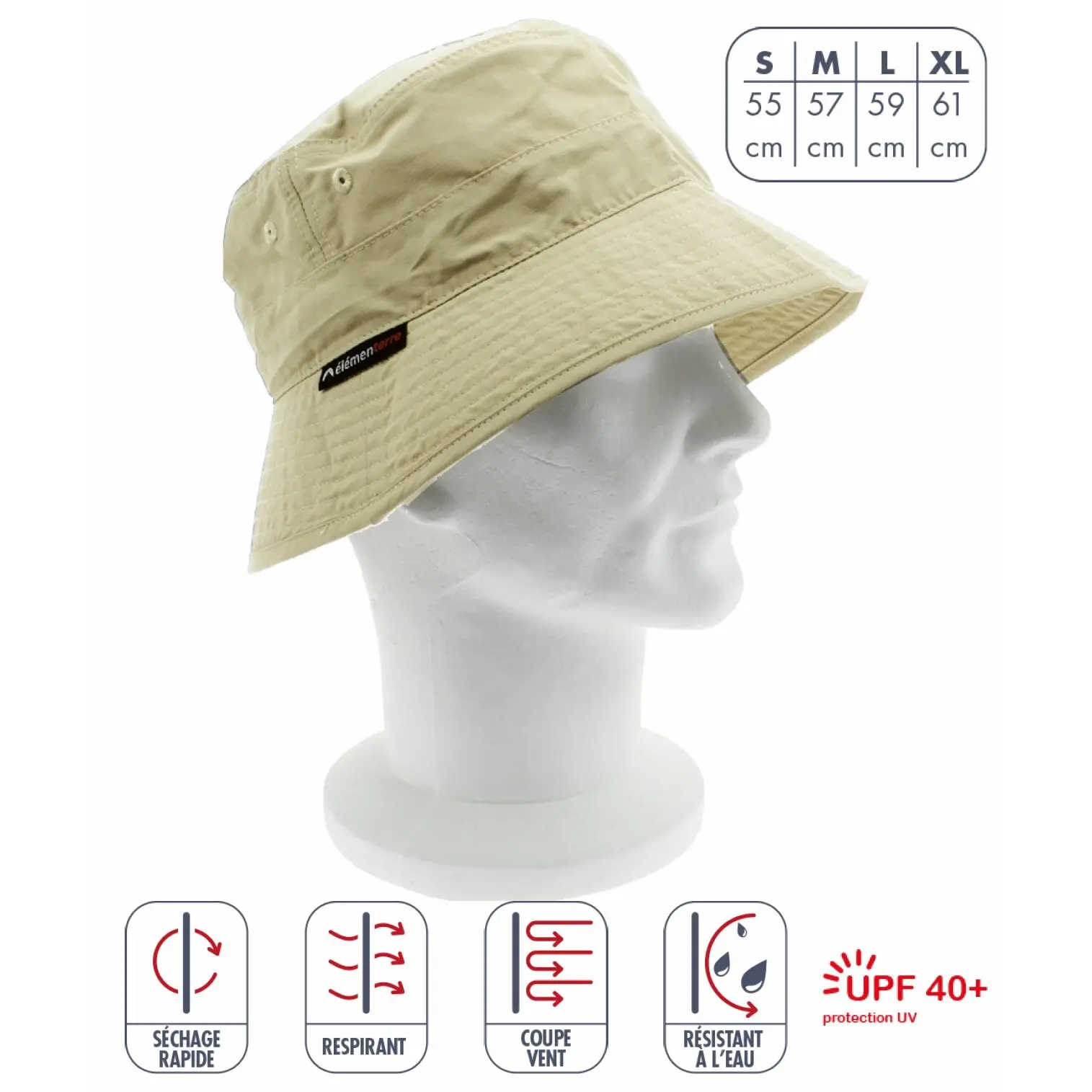 Cappello da pescatore Élémenterre Eagle