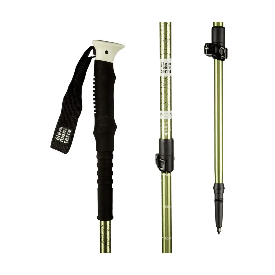 Bastone da trekking speed-lock Élémenterre Hobo