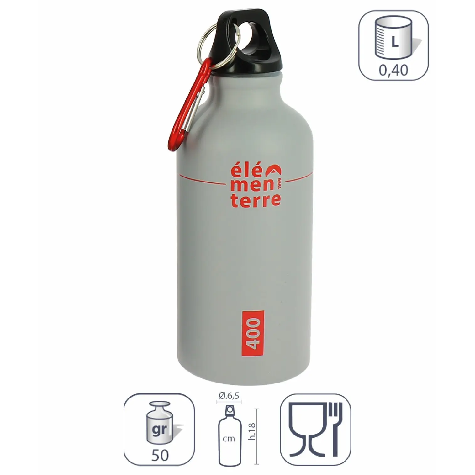 Aluminium Drinkfles Élémenterre Pear