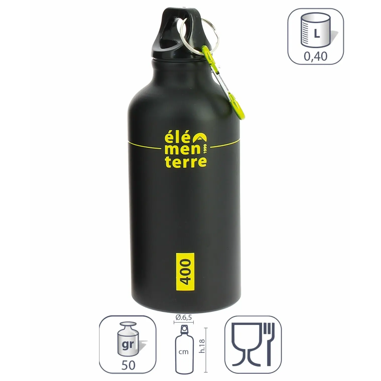 Trinkflasche Aluminium Élémenterre Pear