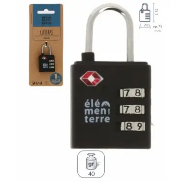 Code hangslot Élémenterre Hoggar