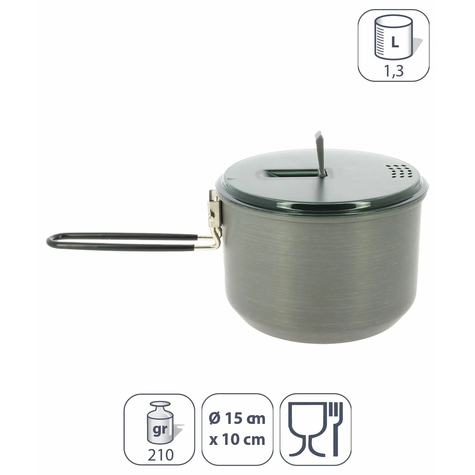 Popotte aus Aluminium Élémenterre Chopaka