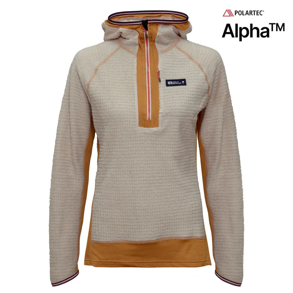 Fleece mit Kapuze Damen Elevenate Vertical
