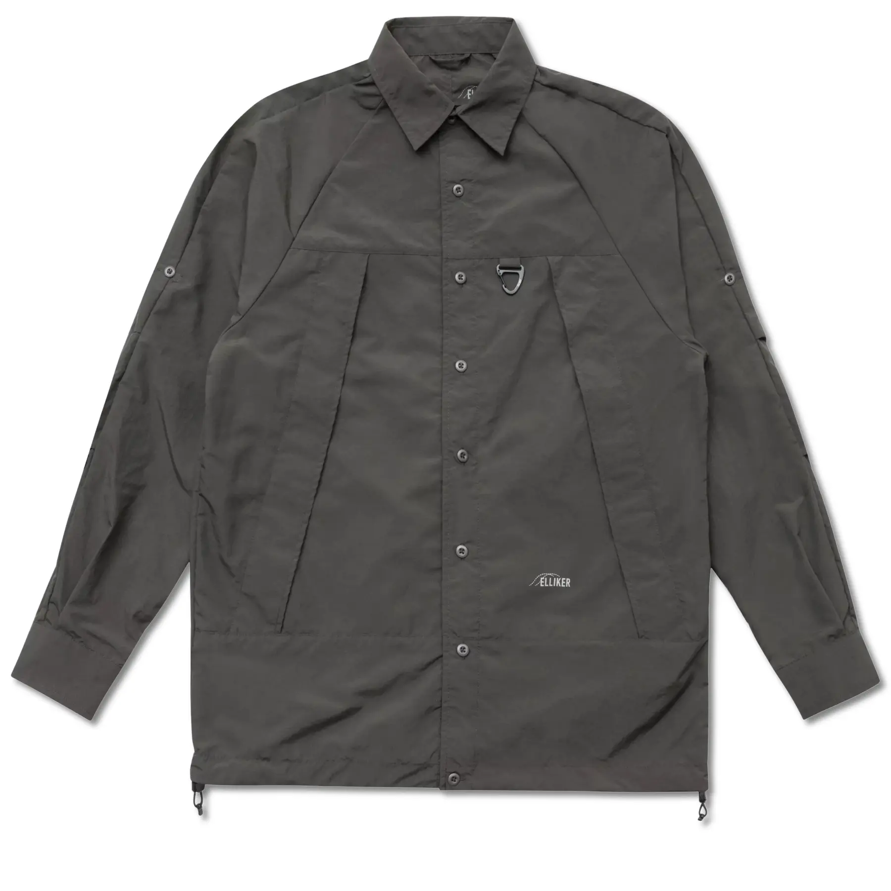 Maglietta tecnica con zip a maniche lunghe Elliker Craw