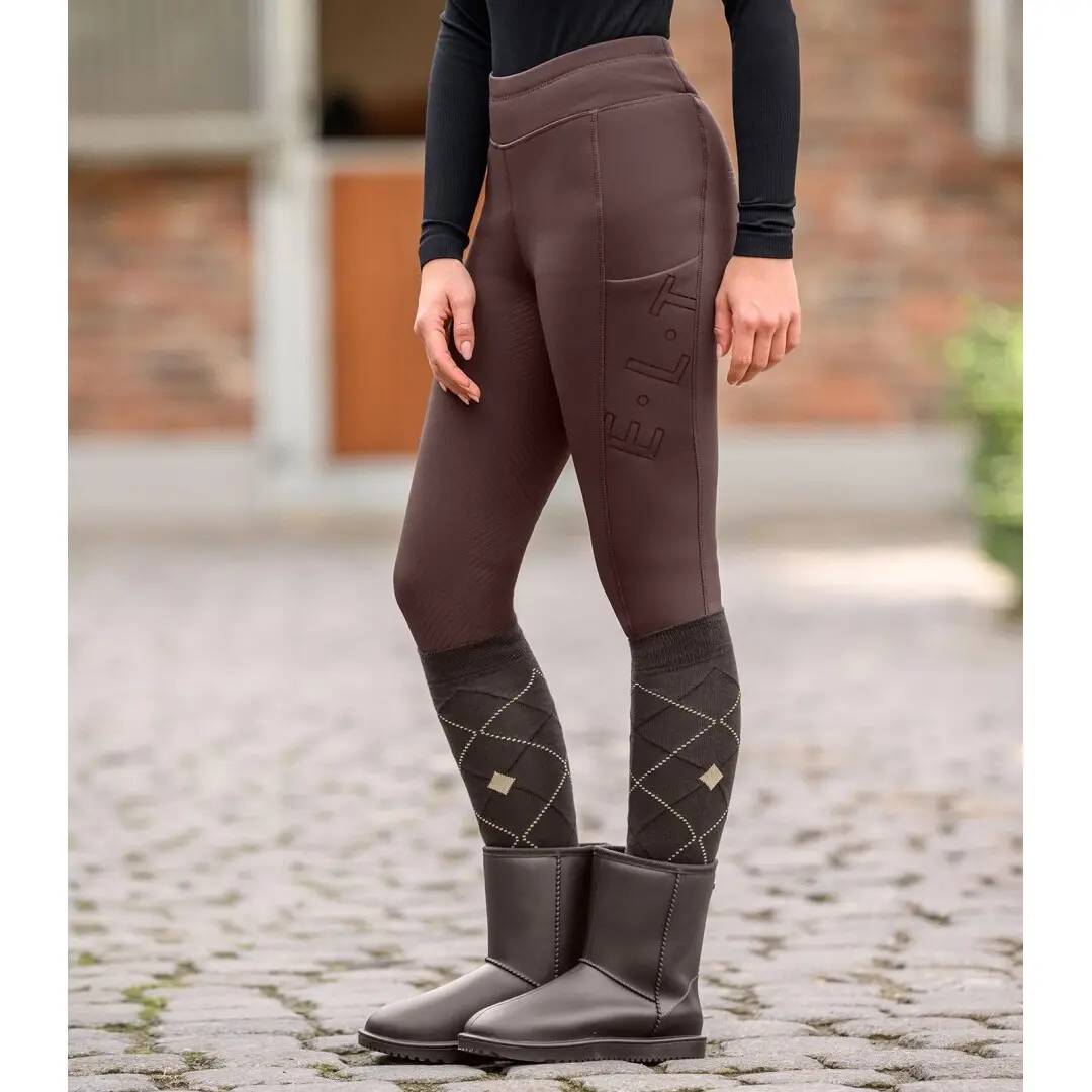 Women's full grip riding leggings ELT Rica Teddy