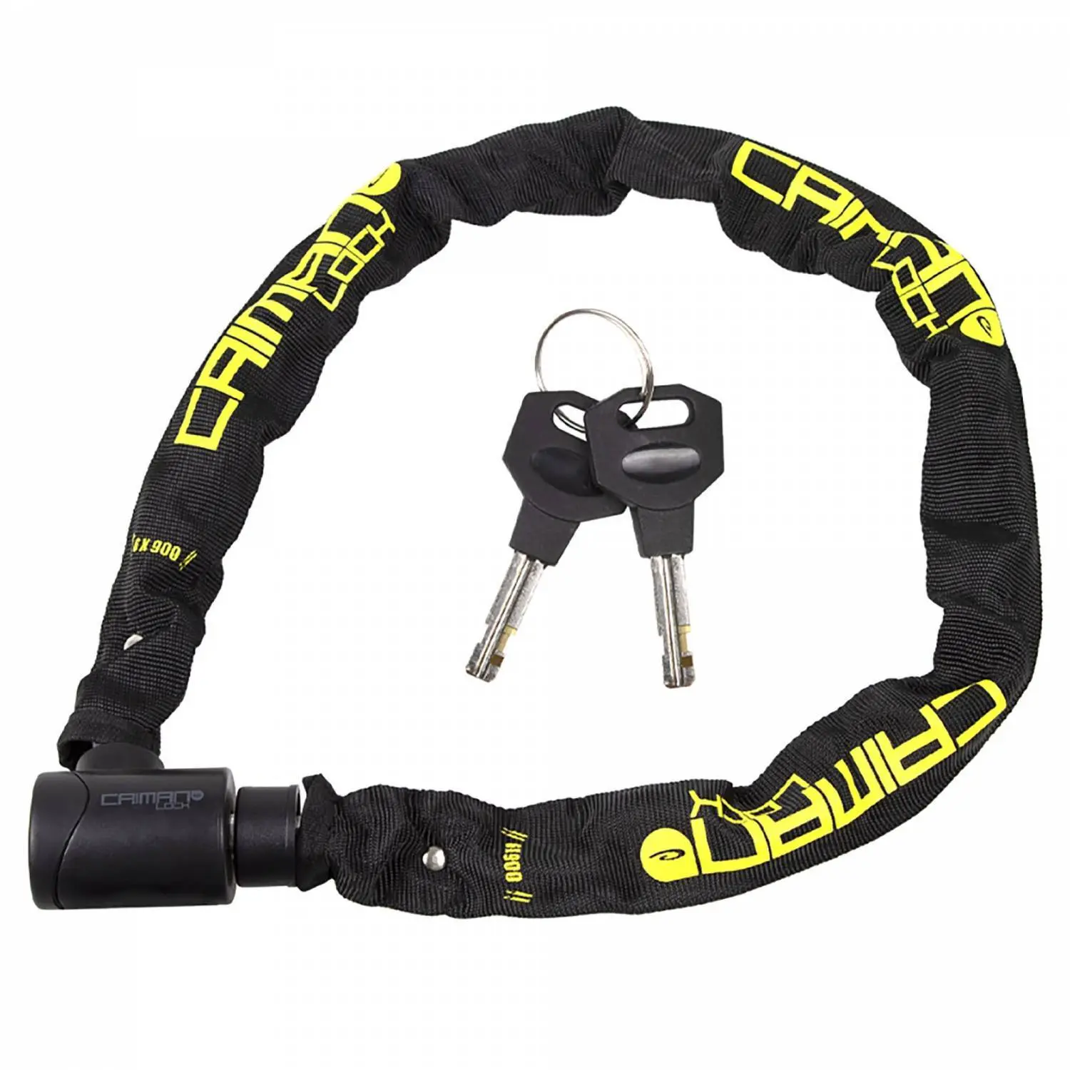 Kettinghangslot met nylon omhulsel en insteekslot Eltin