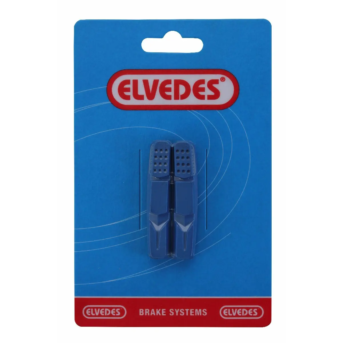 Paar Bremsklotznachfüllungen für 55 mm Felge für wet and d Elvedes Cantilever