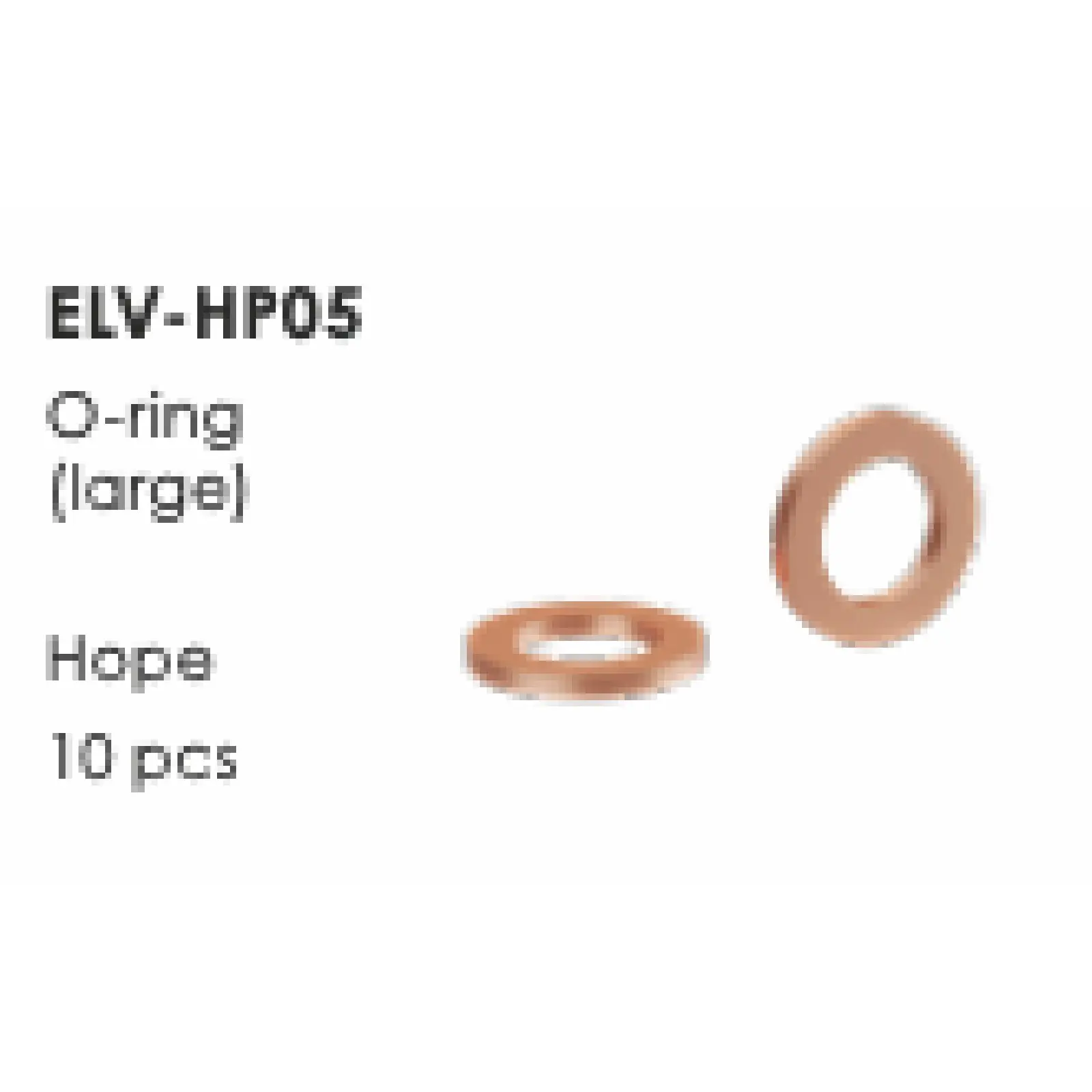 Breite Dichtung für Bremse Elvedes Washers Hope
