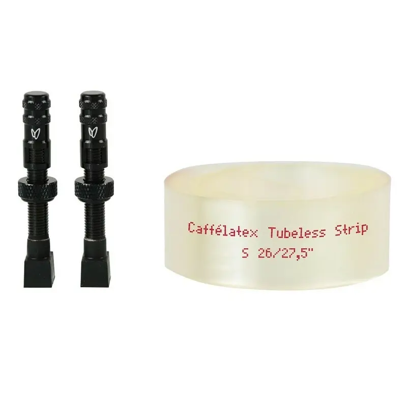 Inclusa La Coppia Di Valvoleeffetto Mariposa Flap CafféLatex Strip Fat M - 26/27.5”-75-80Mm Ext-image