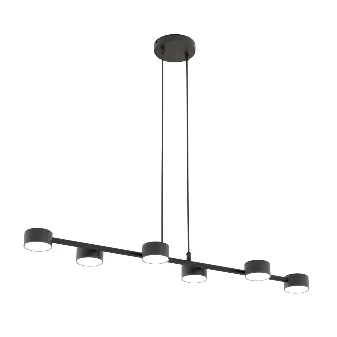 Lampe suspendue à 6 ampoules Emibig Lighting Megara