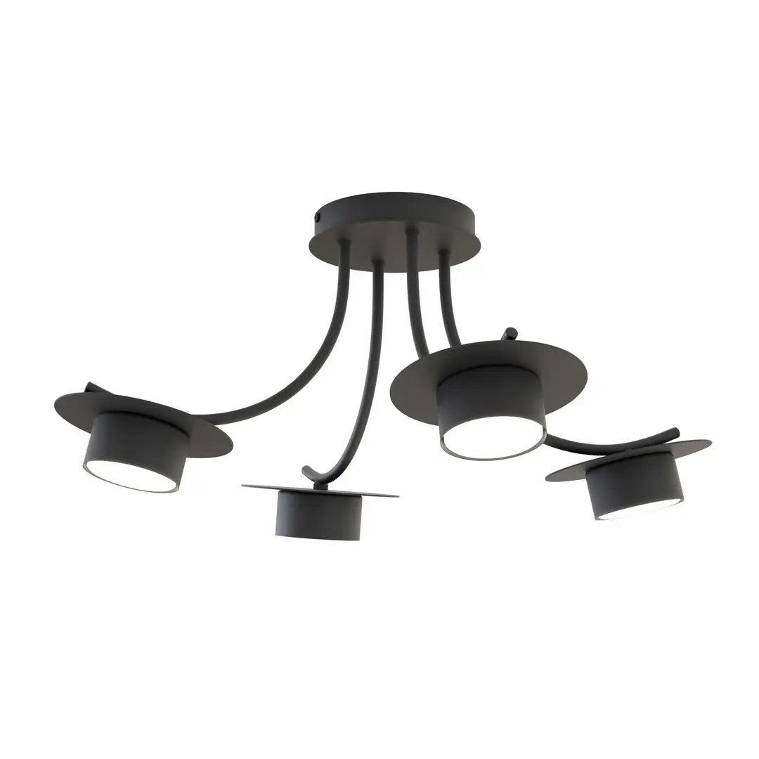 Plafonnier à 4 ampoules Emibig Lighting Enso