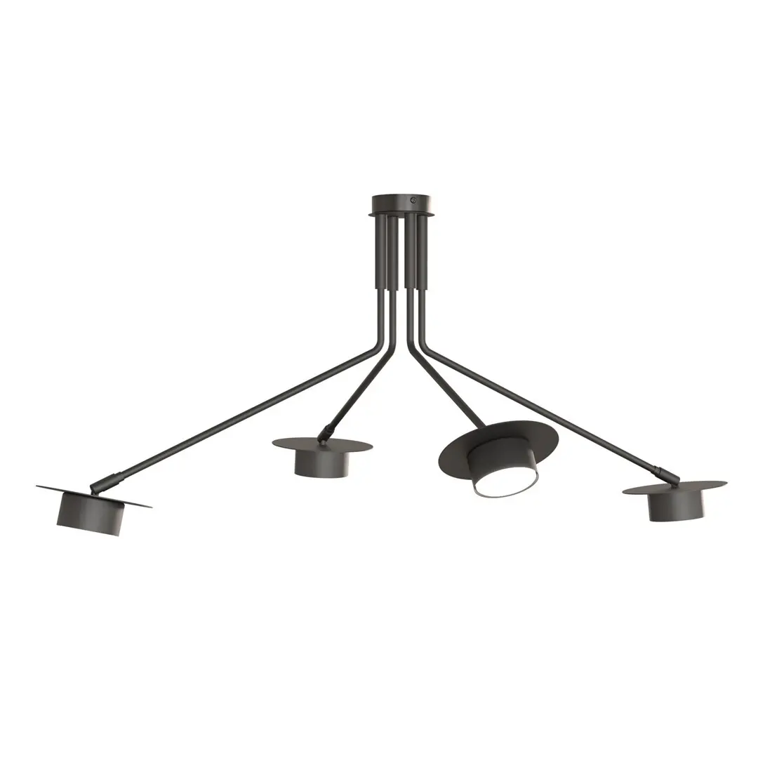 Plafonnier à 4 ampoules Emibig Lighting Mizu