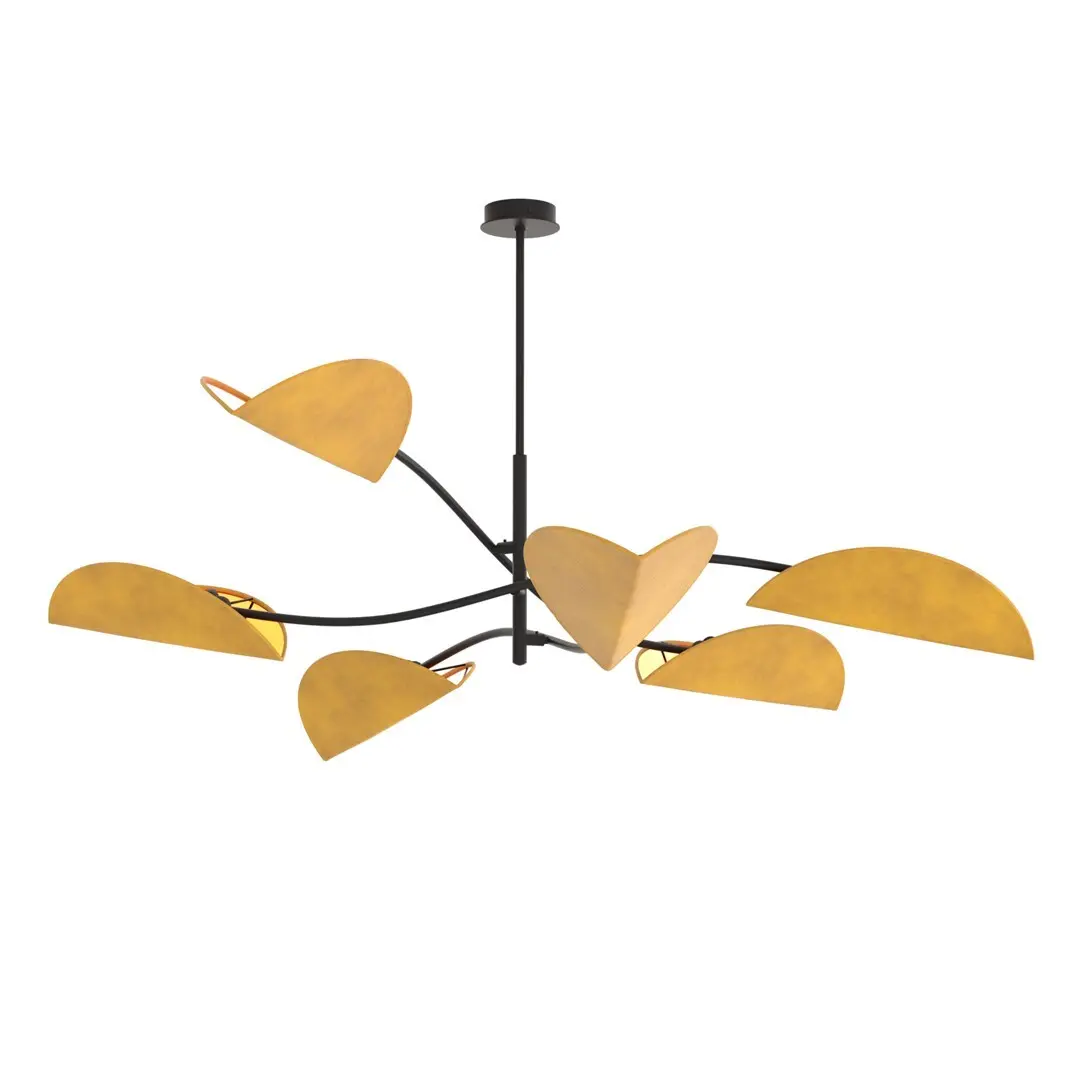 Deckenleuchte mit 6 Lampen Emibig Lighting Lotus