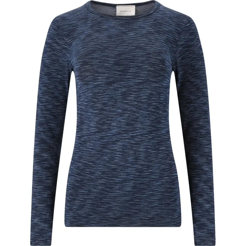 Maglia donna a maniche lunghe senza cuciture Endurance Crina