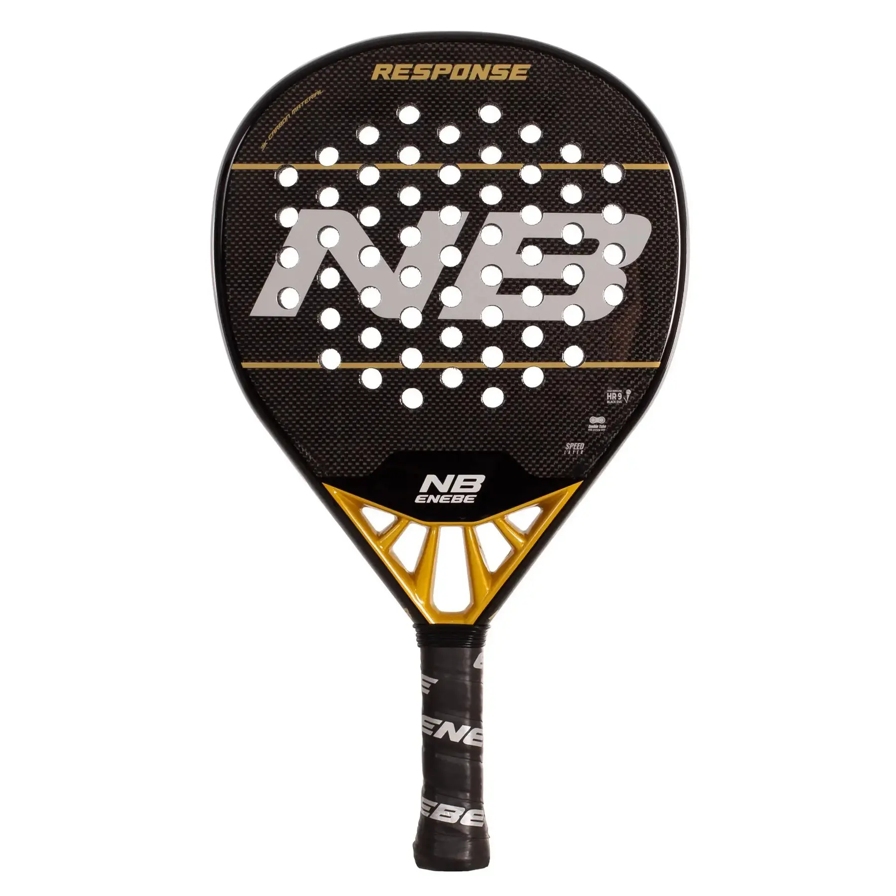 Enebe Schwarz Padel-Schläger Response 3K Evo