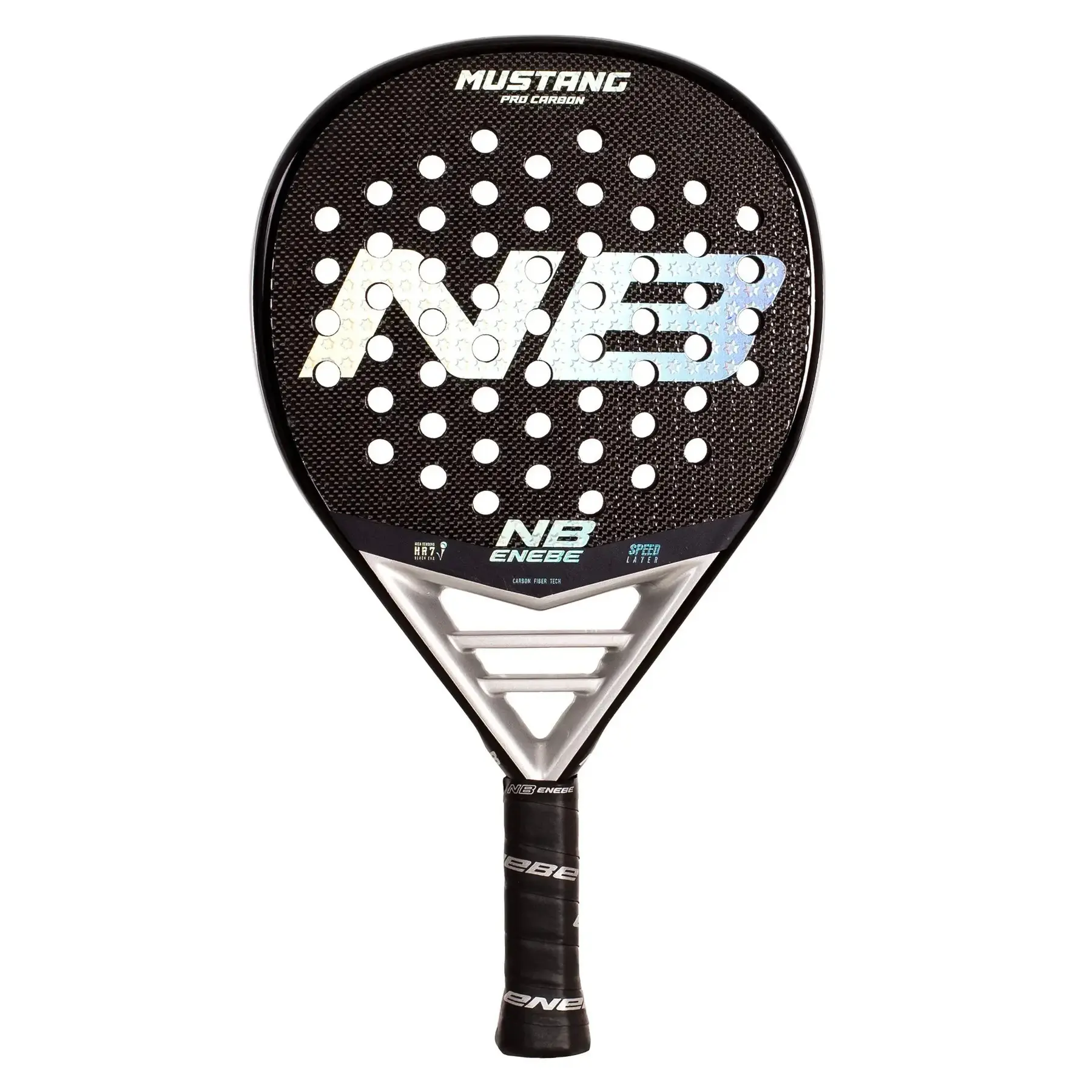 Enebe Silber Padel-Schläger Mustang 3K