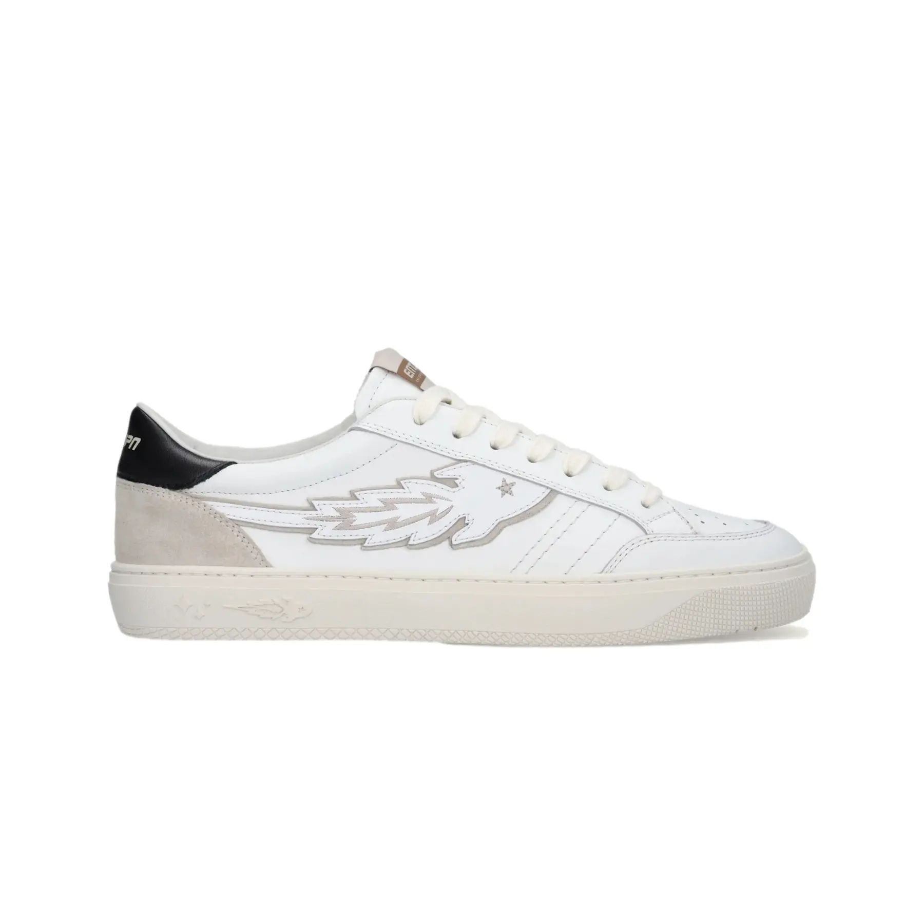 Vintage Leren Kalfskin Sneakers Kinderen Enterprise Japan Jupiter Rocket 1