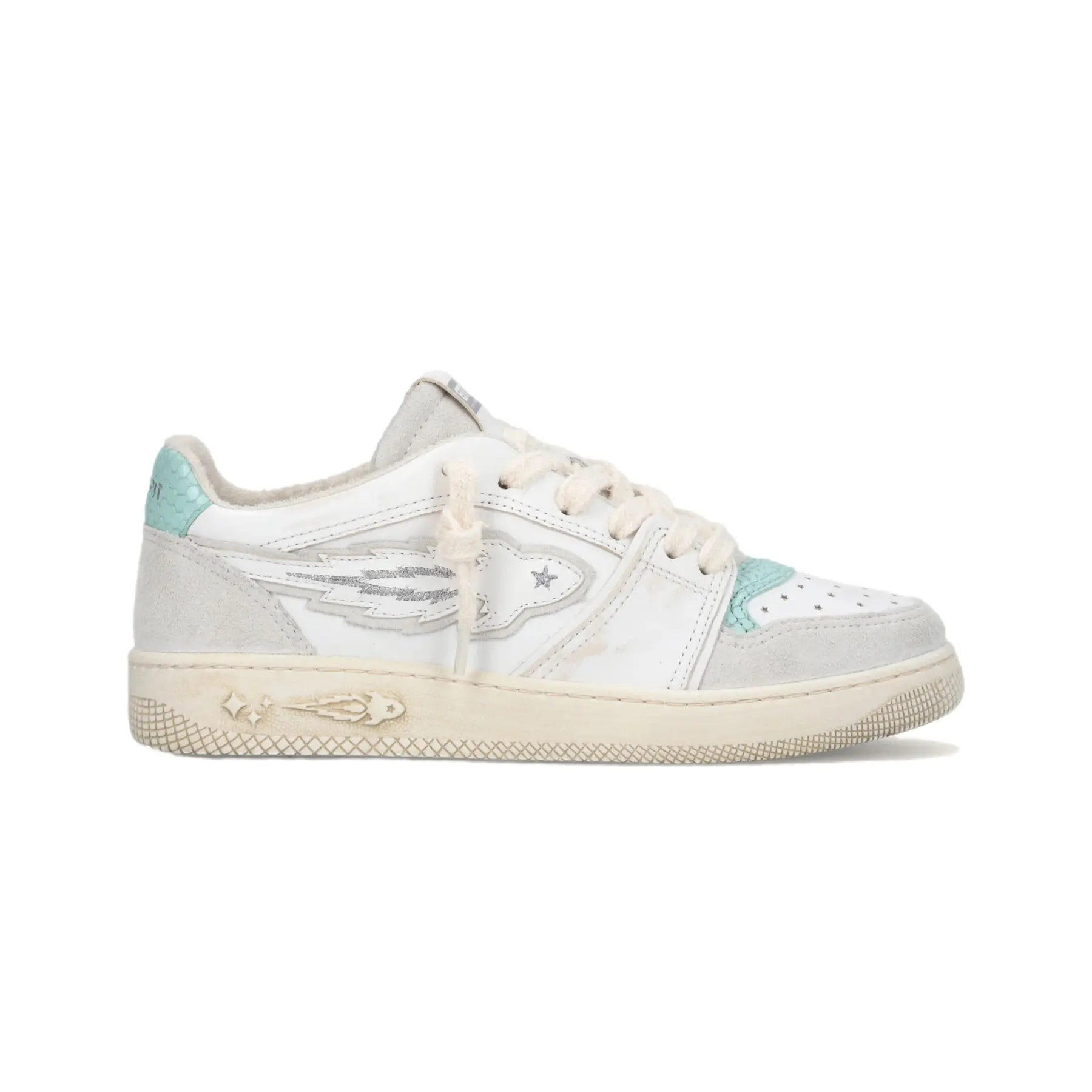Dames cow suede sneakers Enterprise Japan Egg Rocket 3