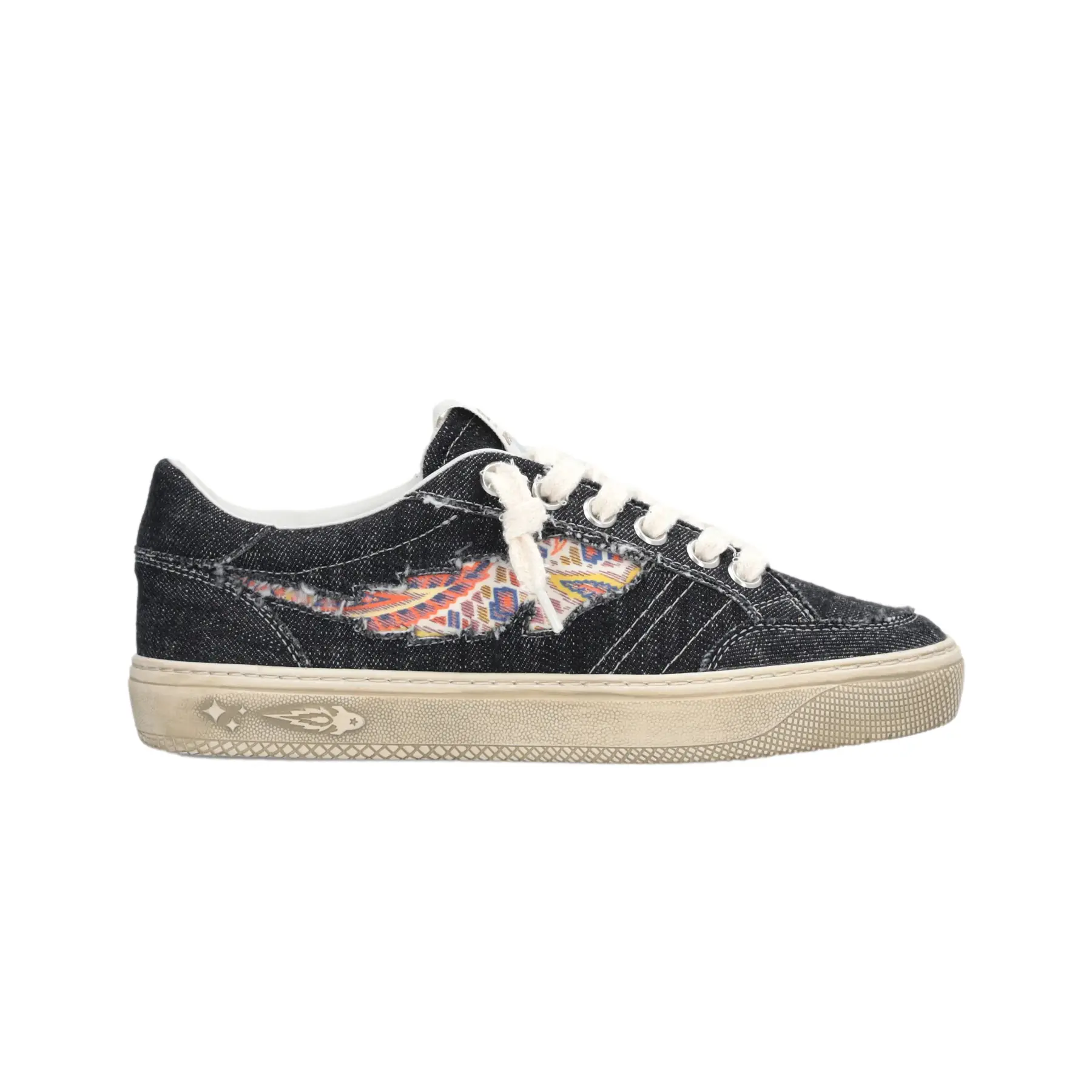Denim Sneakers Kinderen Enterprise Japan Jupiter Rocket 12