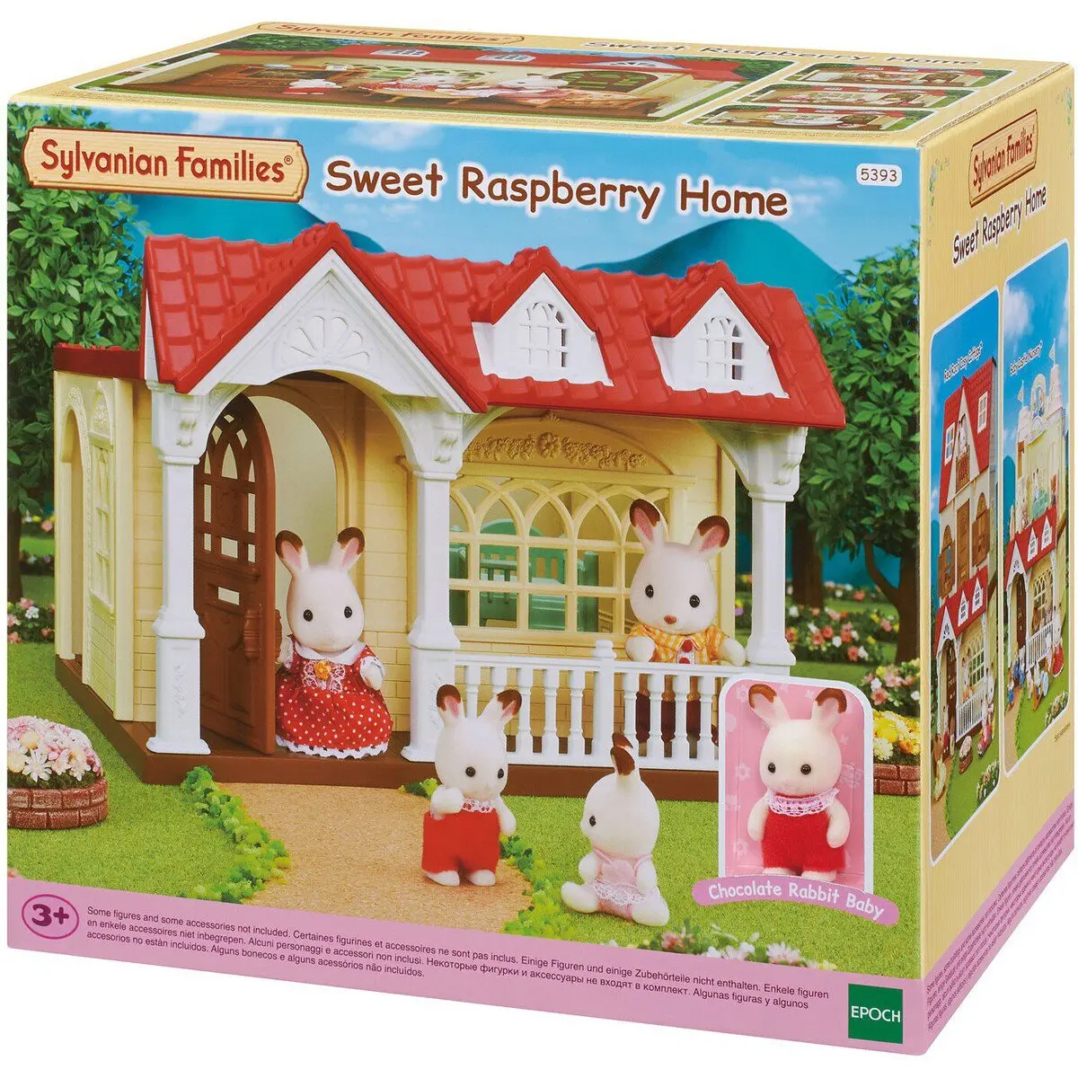 Sylvanian Families Ensemble De Maison De Poupée Sweet Raspberry Home - Image 9