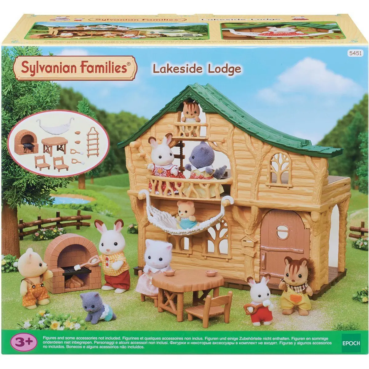 Figurine Das Chalet am See Epoch D Enfance Sylvanian