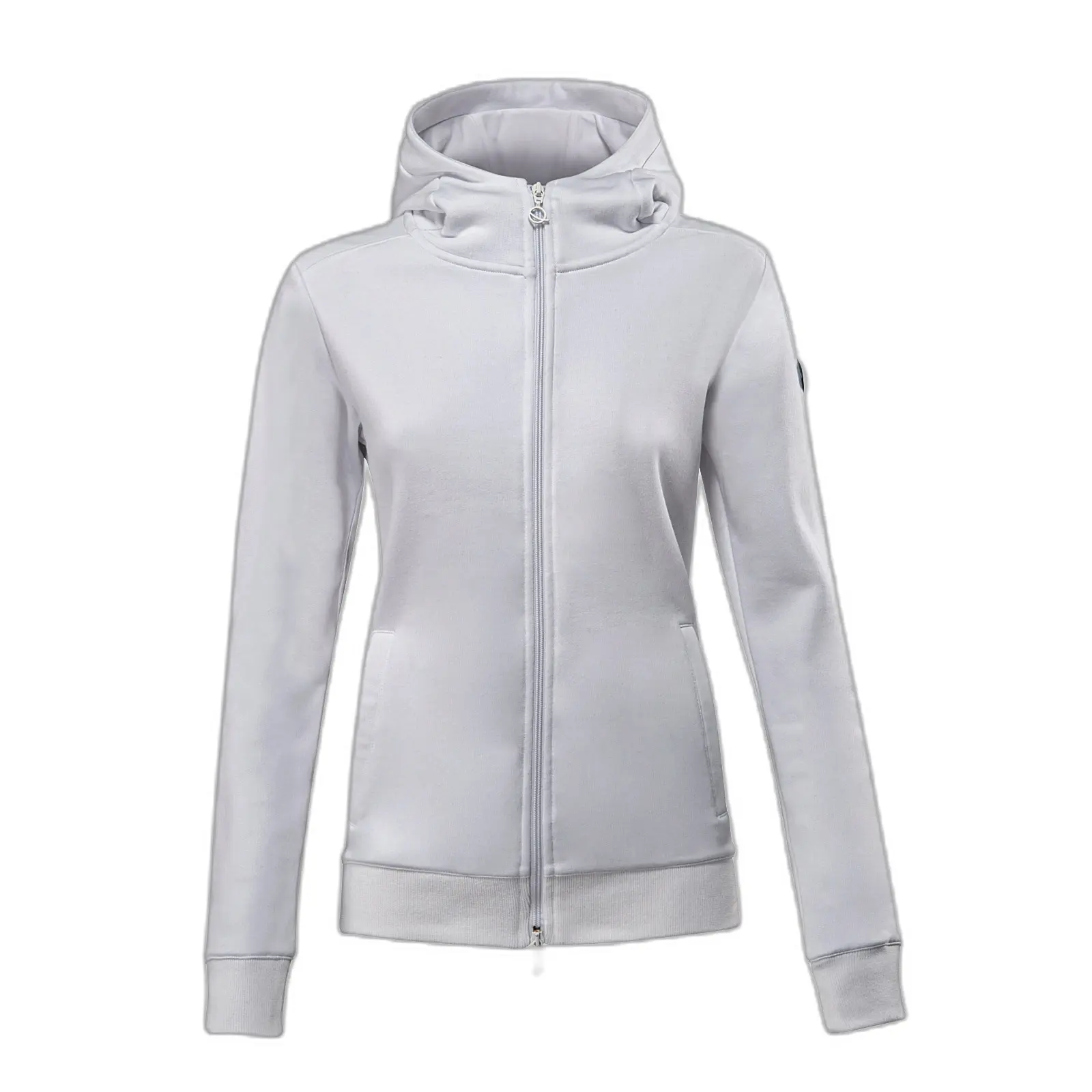 Felpa con cappuccio da donna con zip integrale Eqode Debra