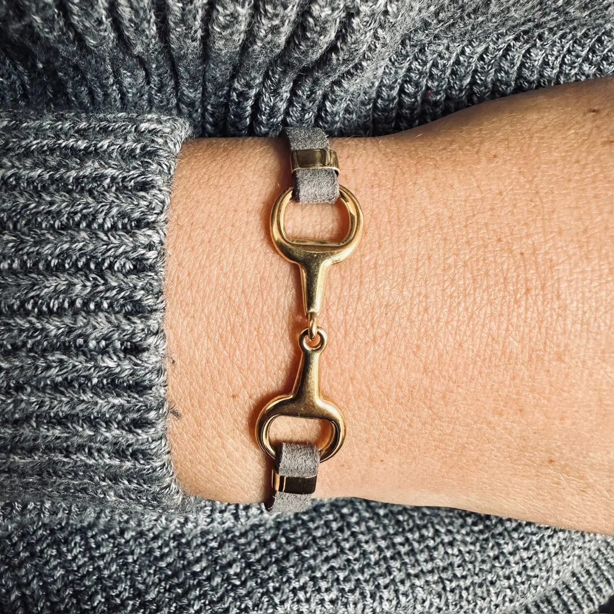 Vrouwenarmband zonder strass Equestrian Shop Lilo
