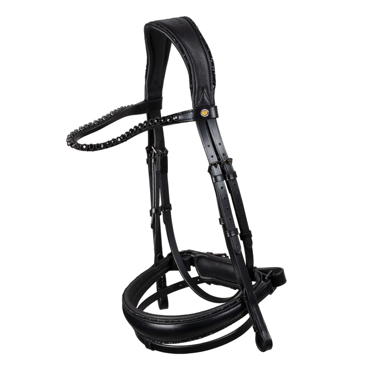 Anatomical dressage riding bridle Equestro