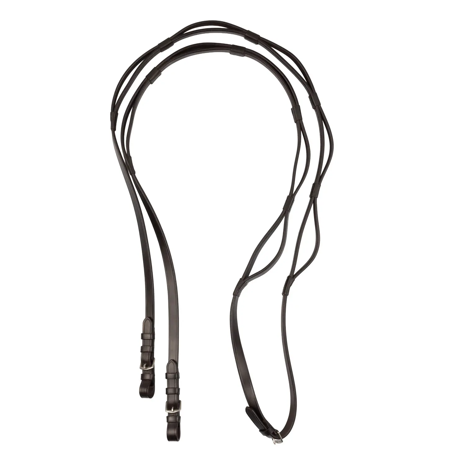 Rênes pour cheval anglaise en cuir Equestro
