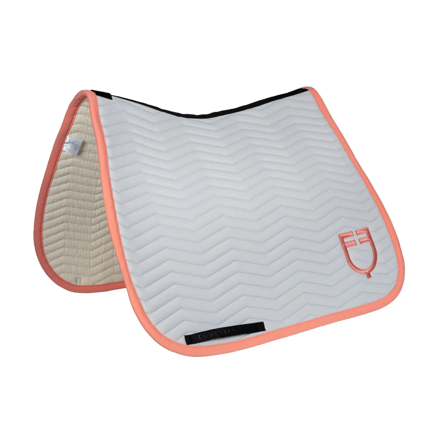 Dressage saddle pad Equestro Wave Quilting