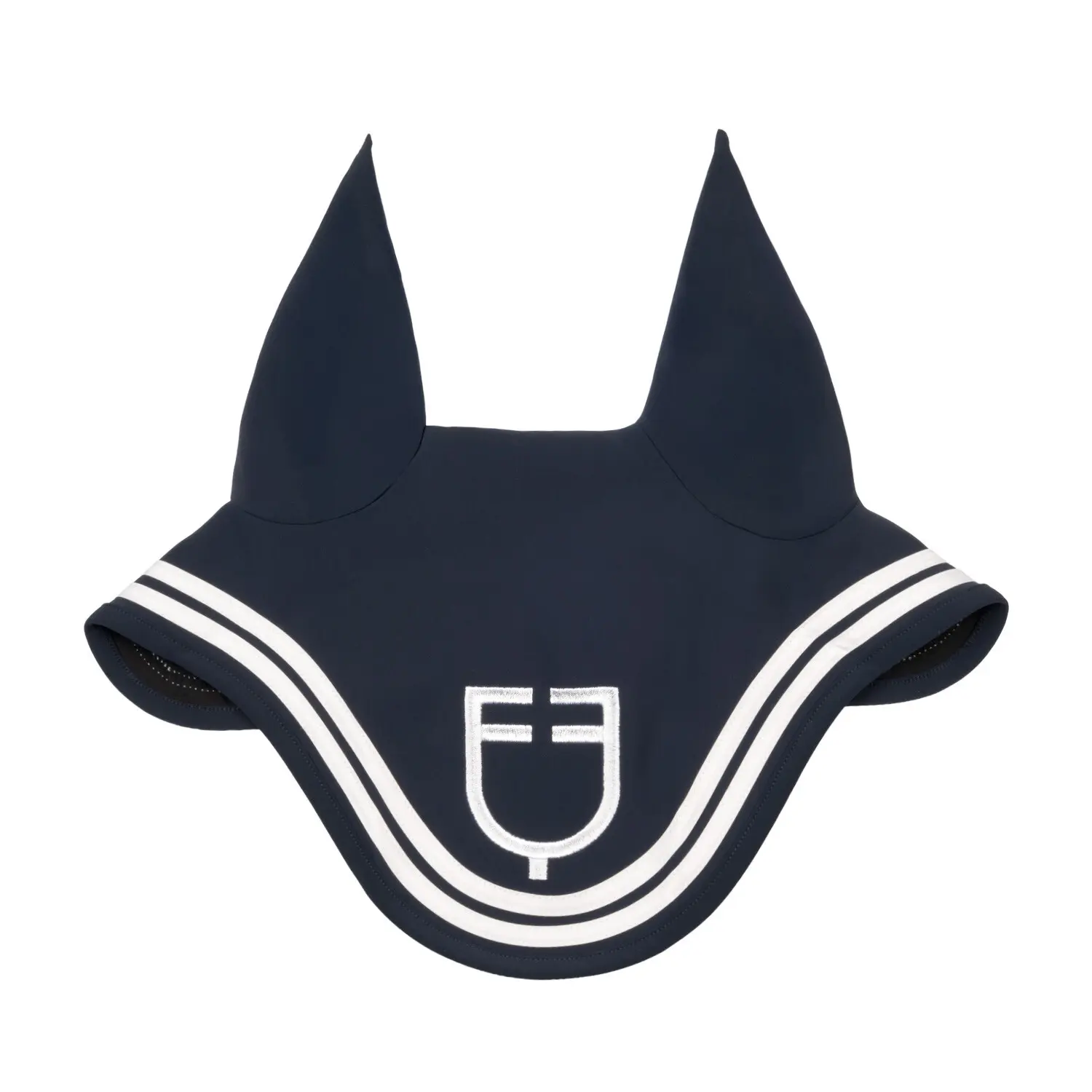 Short beanie with double stripes Equestro