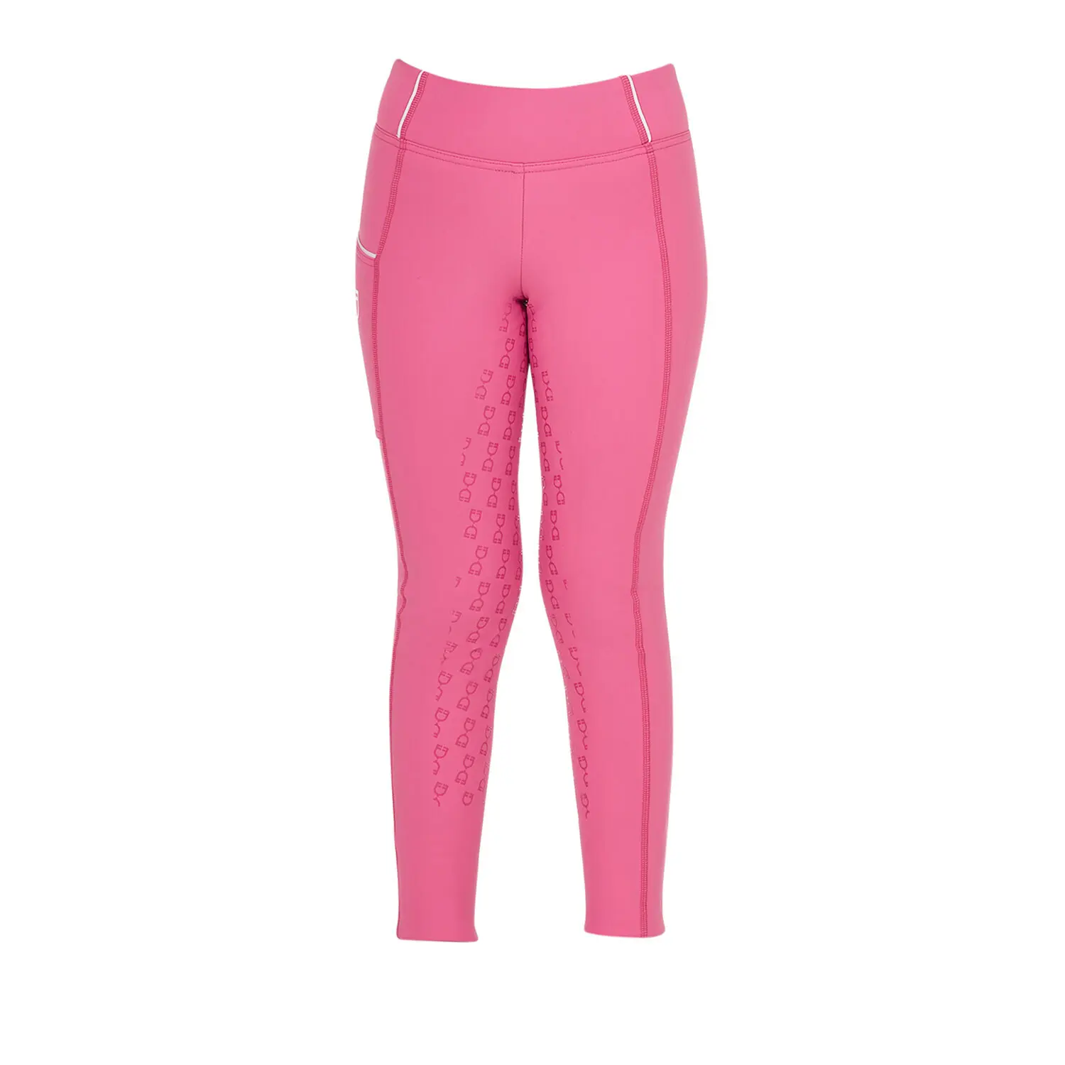 Girls' full grip riding leggings Equestro